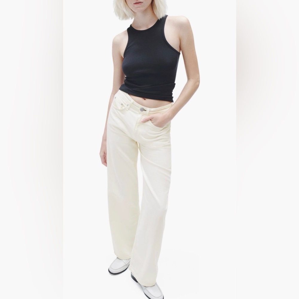 Rag & Bone | Featherweight Logan Wide Leg Jeans | Sz 27